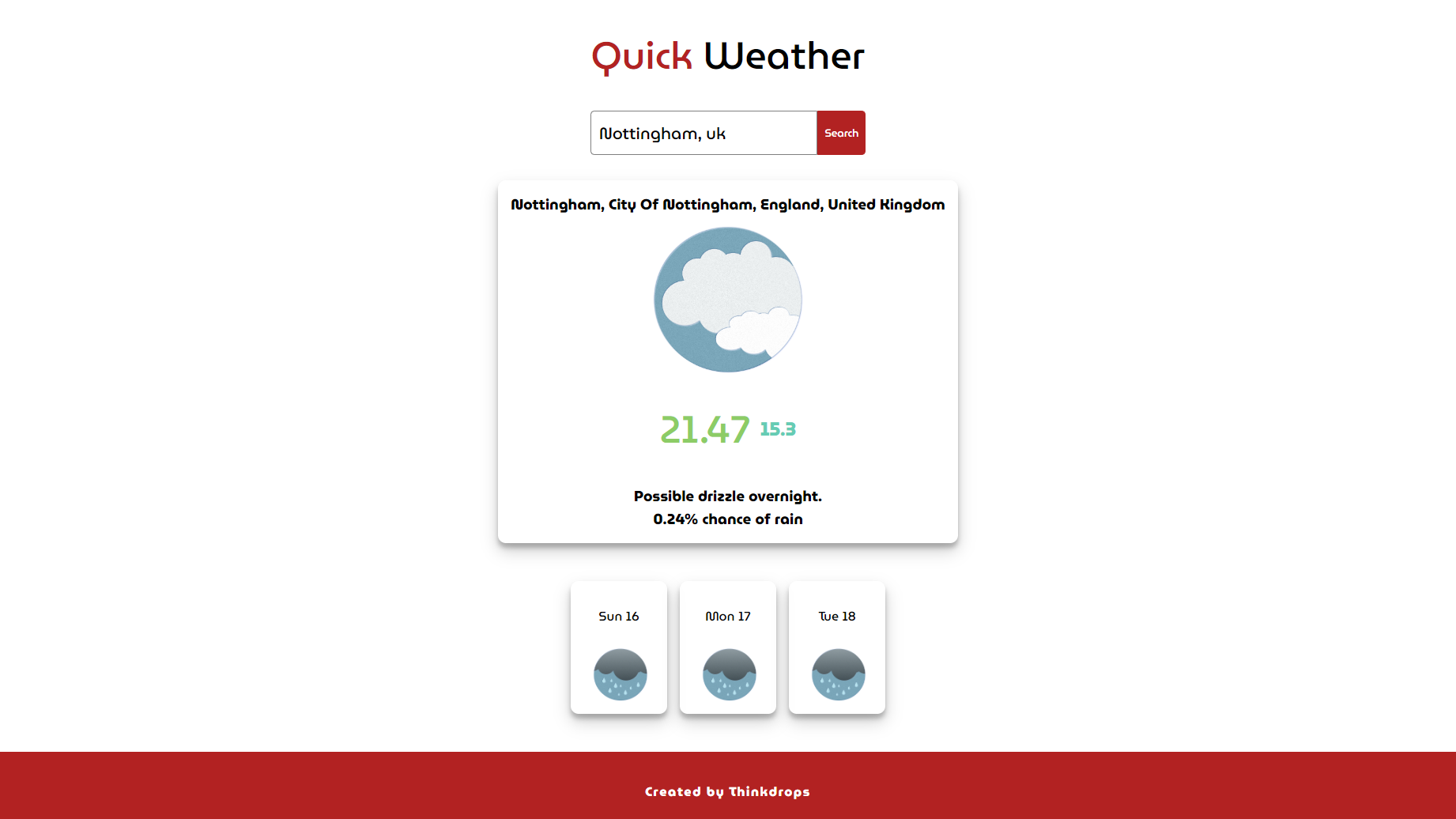 site screenshot
