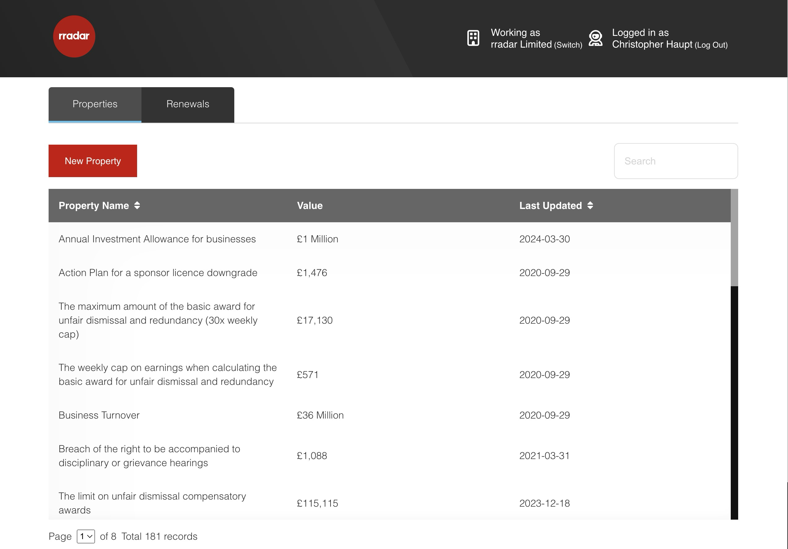 site screenshot